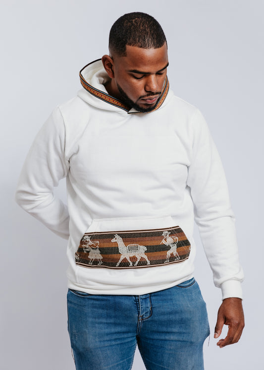 Polera Munaycha Color Hueso Hombre